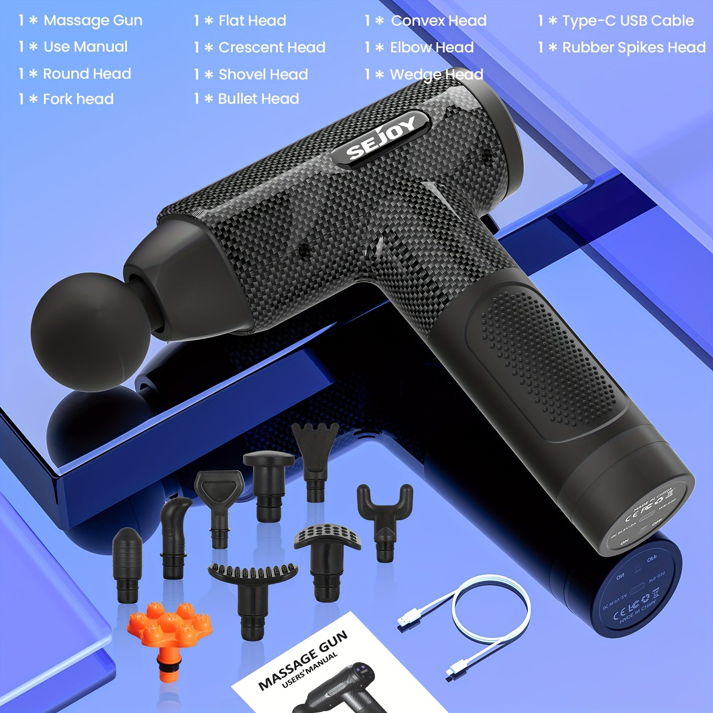 30 speeds Massage Gun