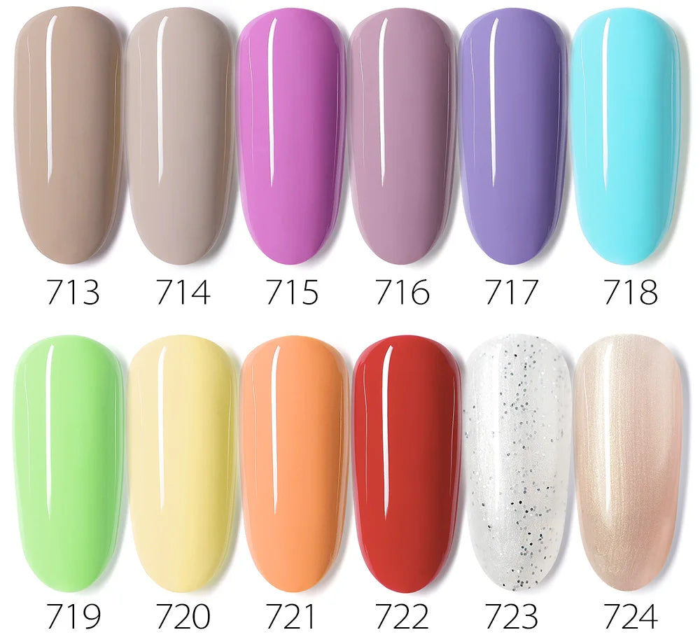 VIP5 Kit Nail Gel Polish