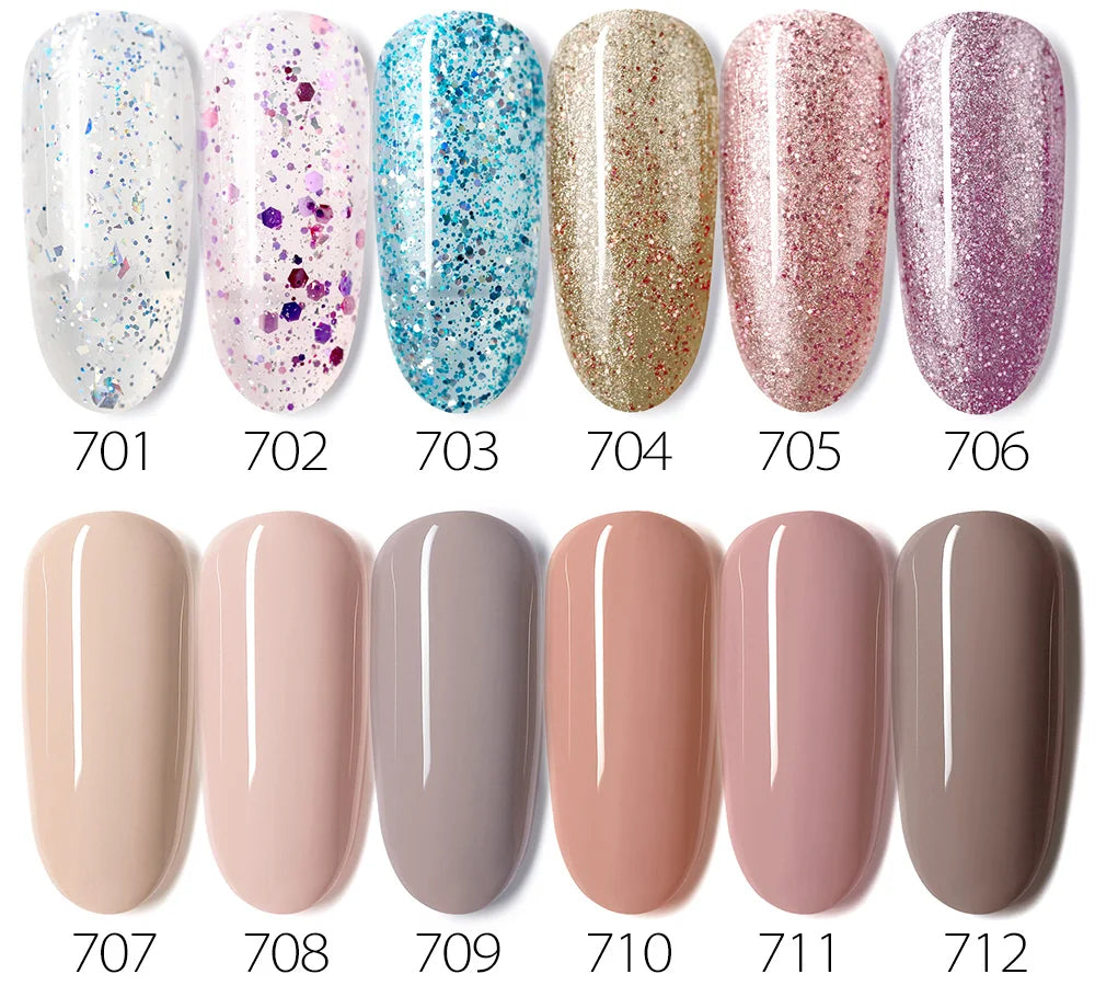 VIP5 Kit Nail Gel Polish