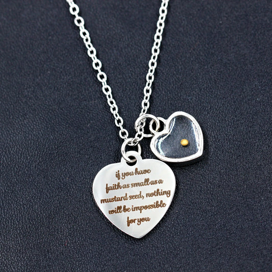 Mustard Seed Faith Necklace