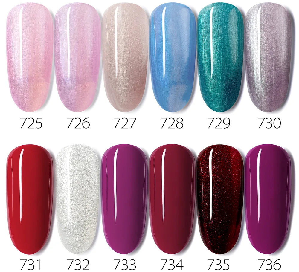 VIP5 Kit Nail Gel Polish