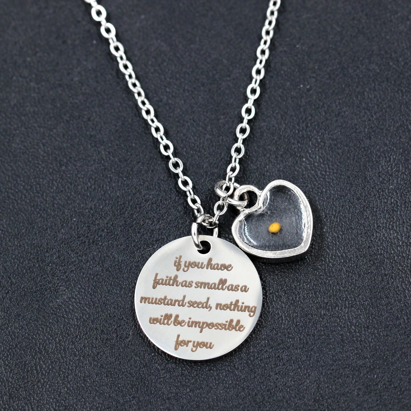 Mustard Seed Faith Necklace