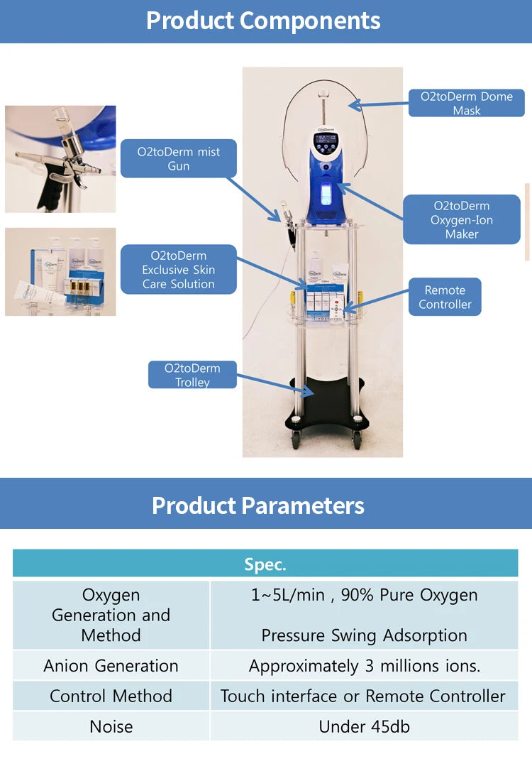 Professional Multifunction Oxygen Facial Machine