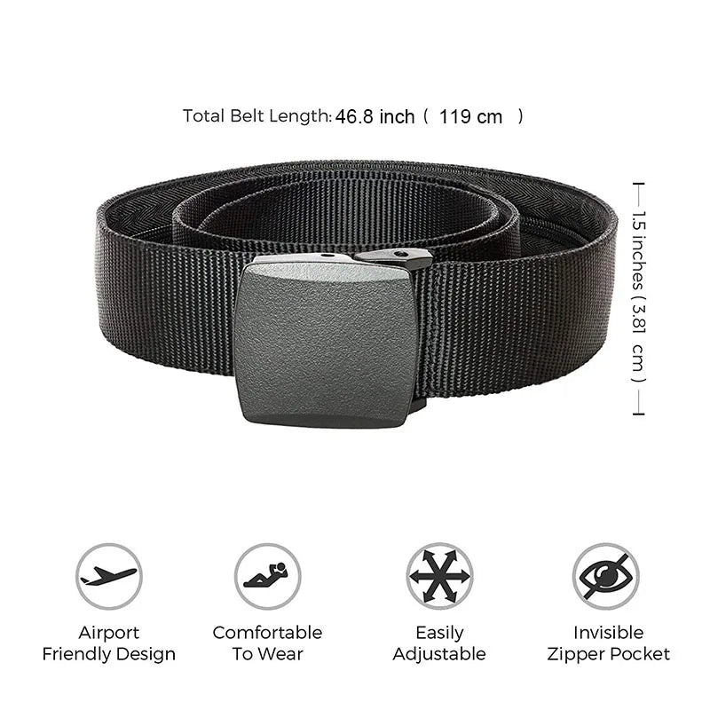 Travel Cash Anti Theft Belt