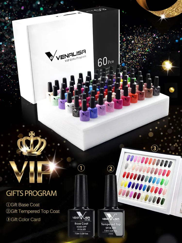 VIP5 Kit Nail Gel Polish