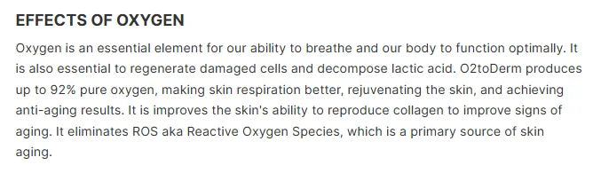 Professional Multifunction Oxygen Facial Machine