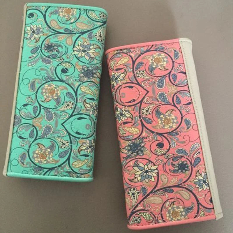 Floral Print Wallet