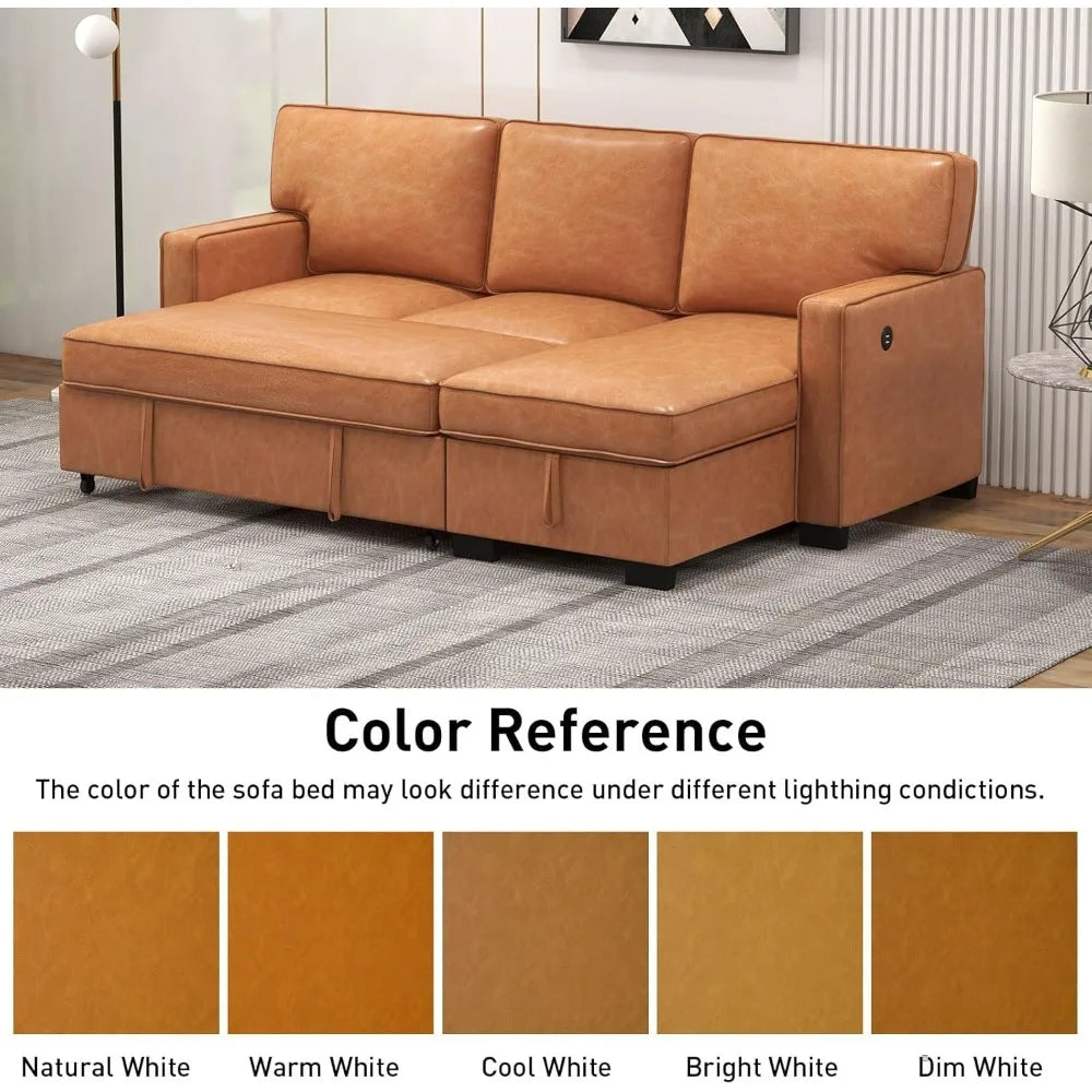 Convertible Sleeper Sofa 3 in 1
