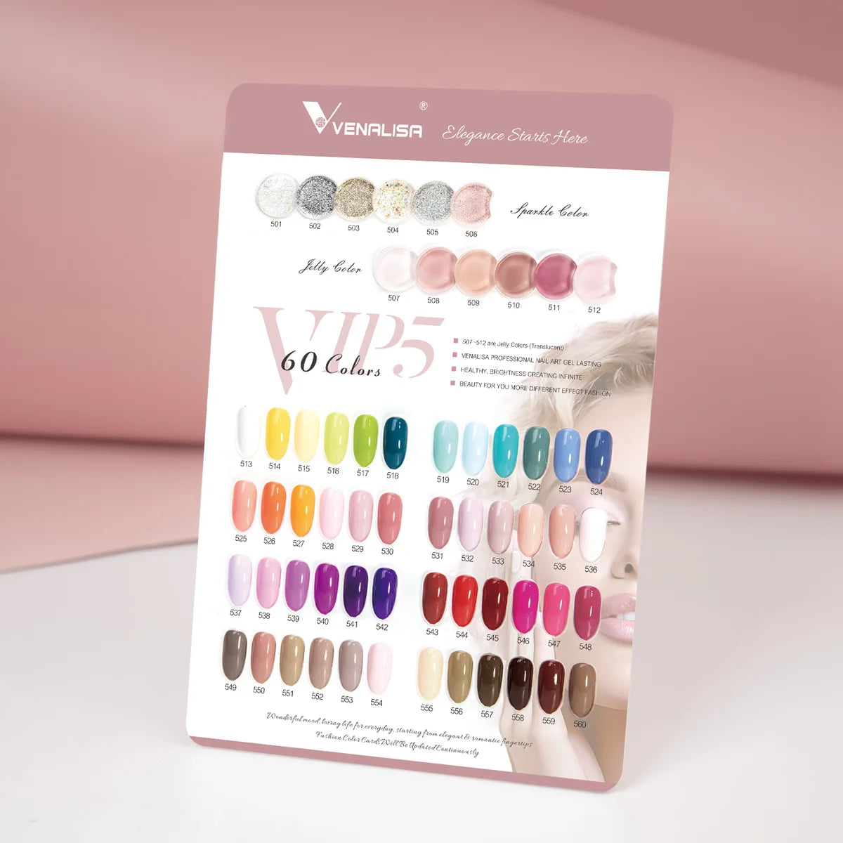 VIP5 Kit Nail Gel Polish