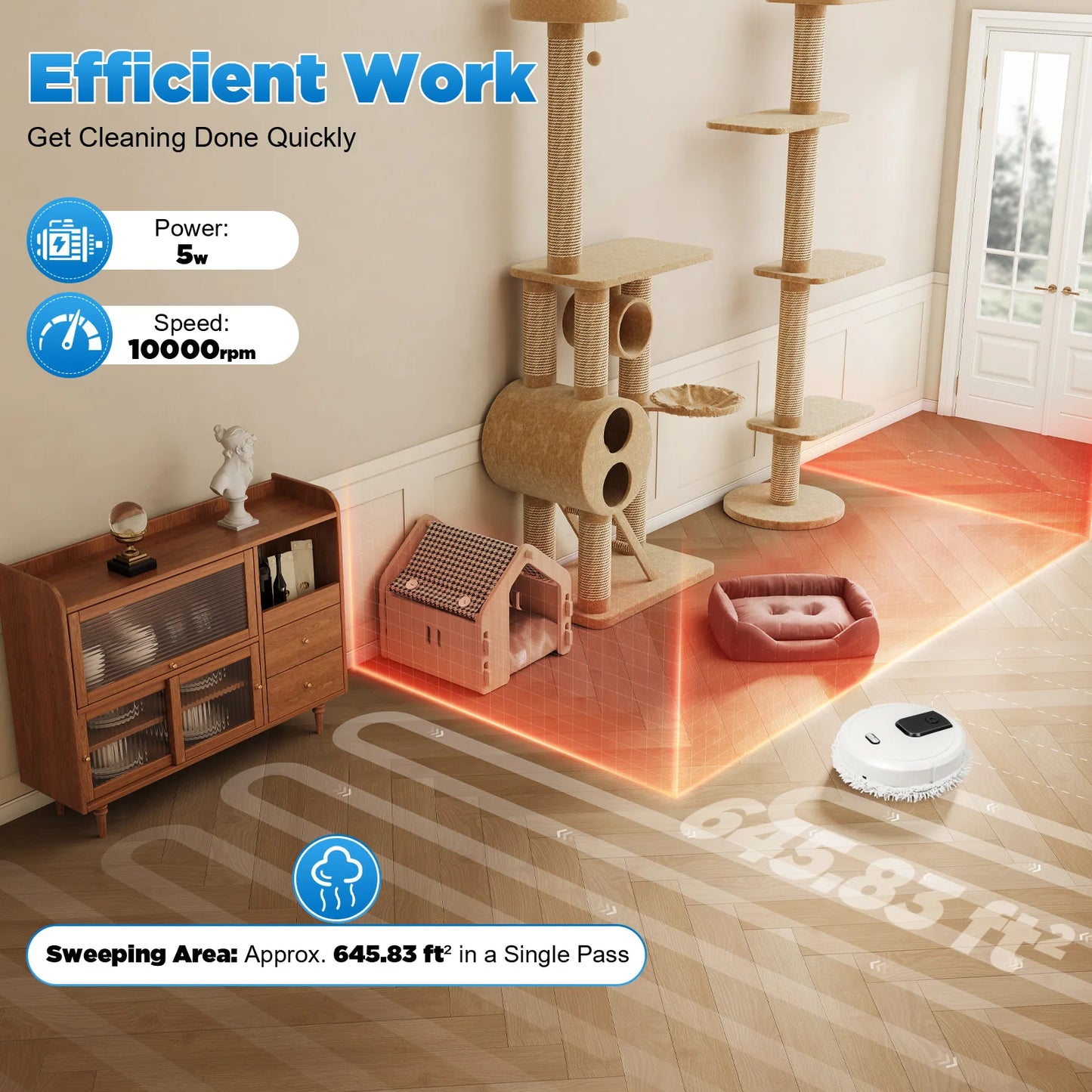 Robot Vacuum Cleaner Mopping Machine