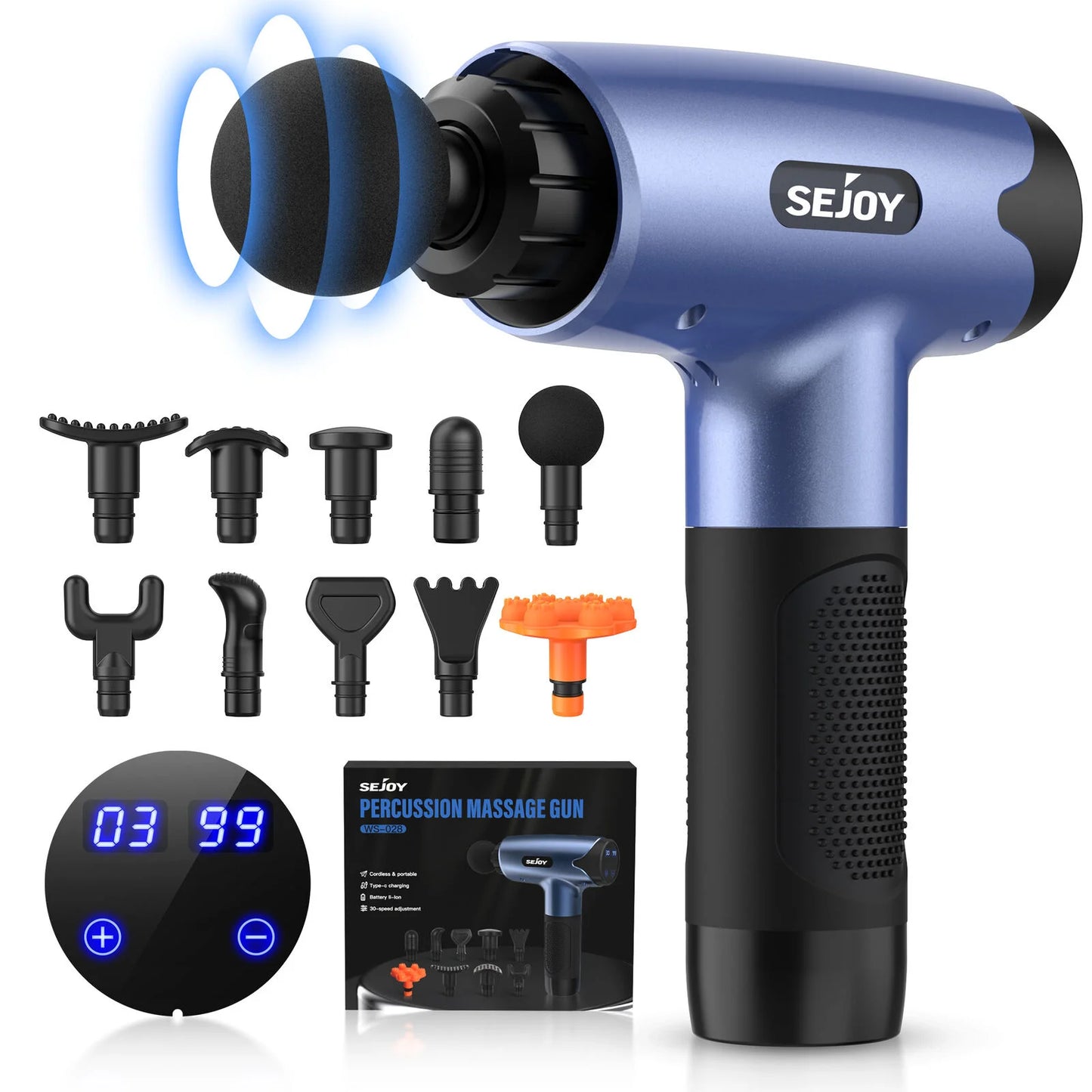 10 Speed Massage Gun
