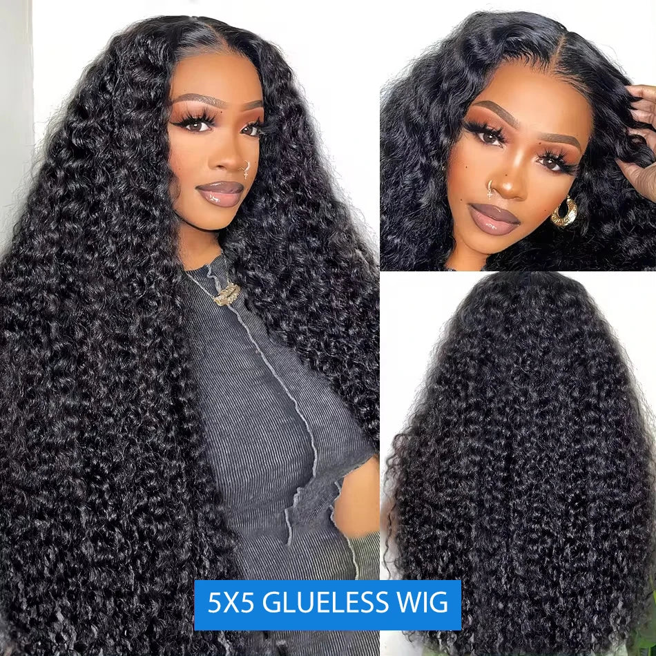 Xcurly Loose Deep Wave Glueless Ready to Wear Lace Closure Wig