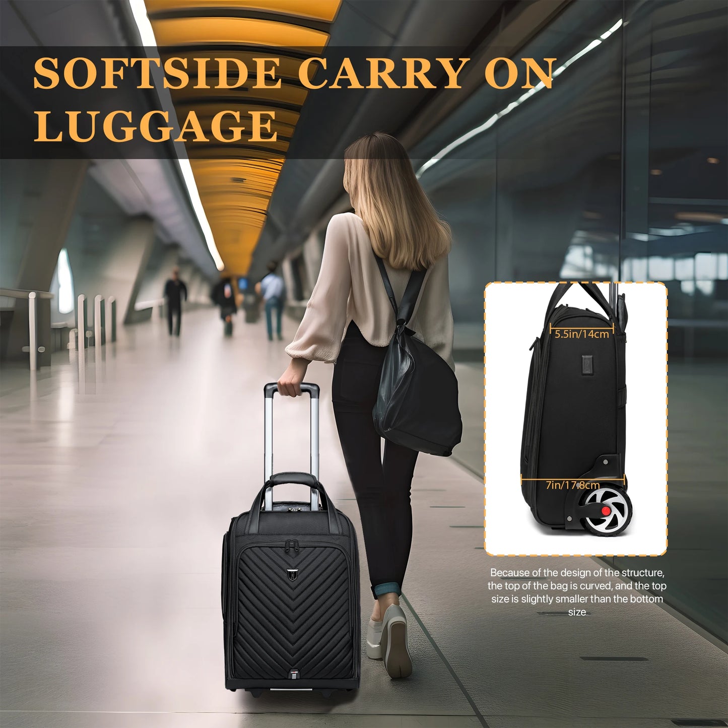 Laptop Bag Business Trolley Bags Carry-On