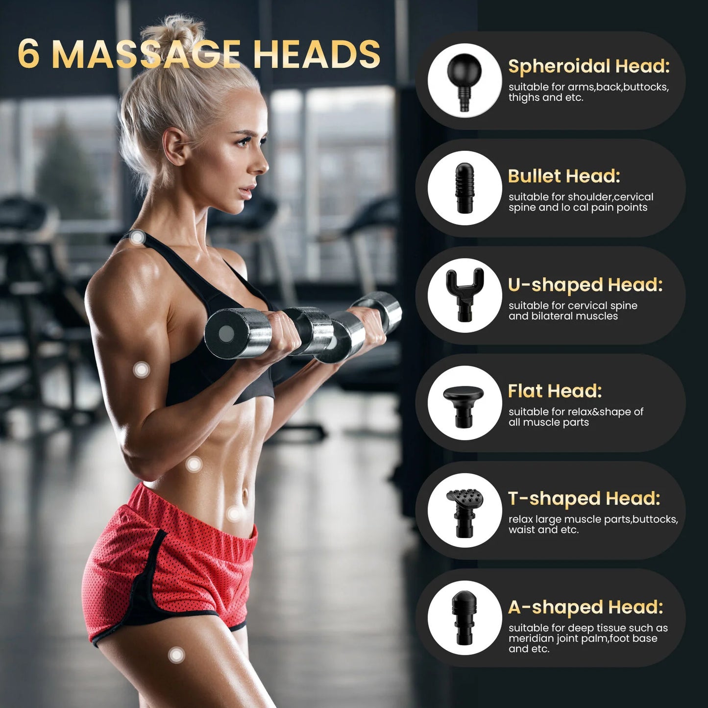 10 Speed Massage Gun