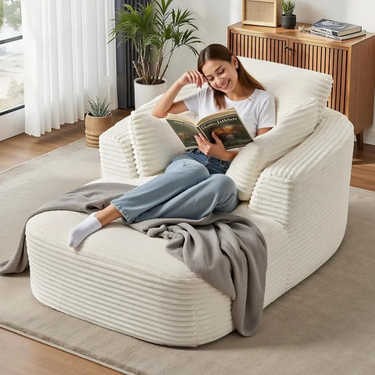 Oversized Chaise Lounge Chair