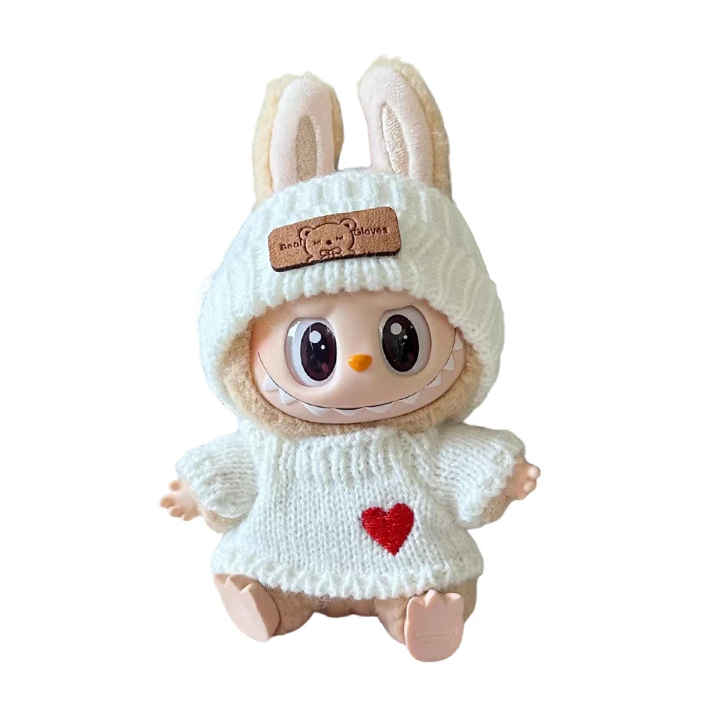 Labubu Idol Dolls Cute Mini Plush Doll's Clothes