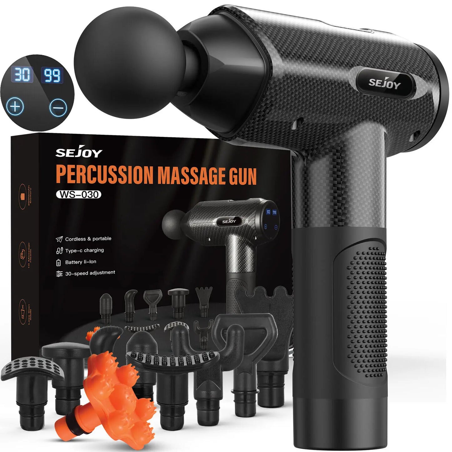 30 speeds Massage Gun