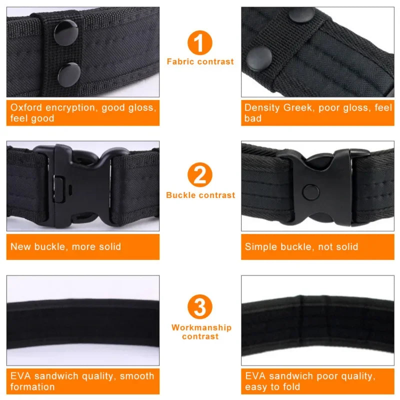 Quick Release Tactical Belt