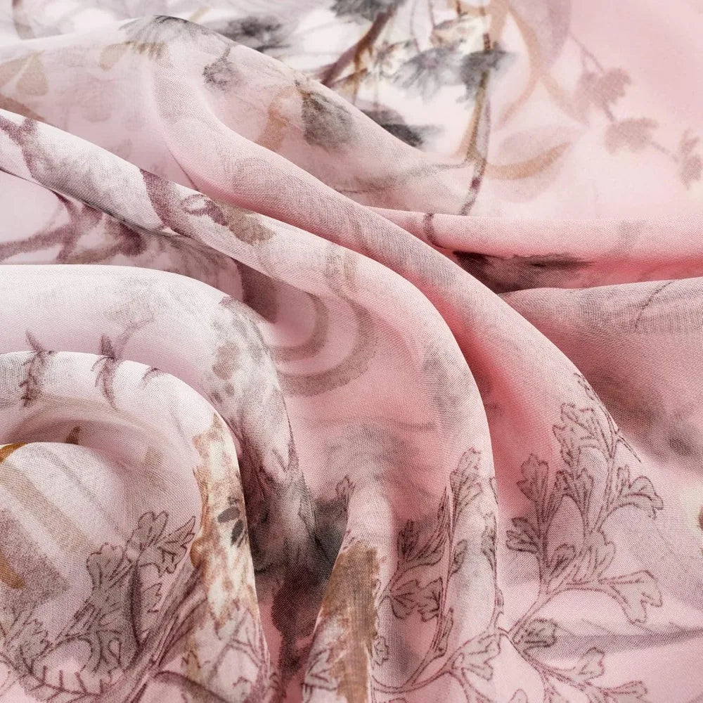 Women Soft Floral Print Shawl