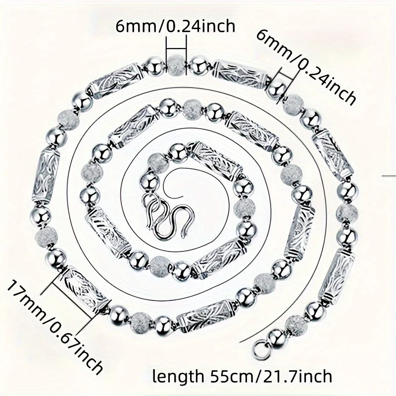 925 Sterling Silver Chain Necklace For Men