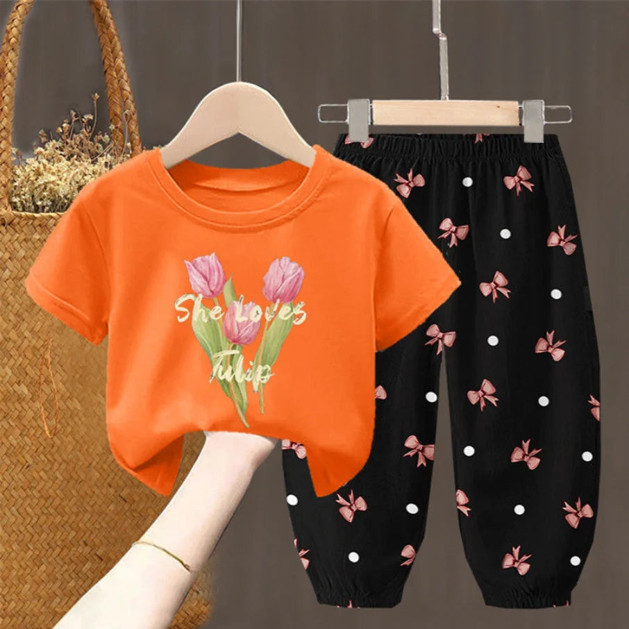 2PCS Baby Girl Clothes