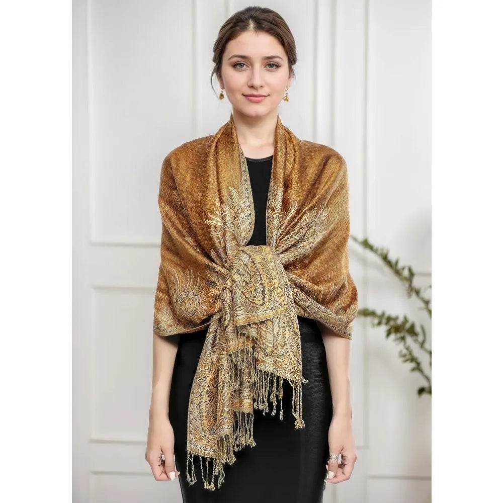 Reversible Scarf, Shawls and Wraps for Evening Dress