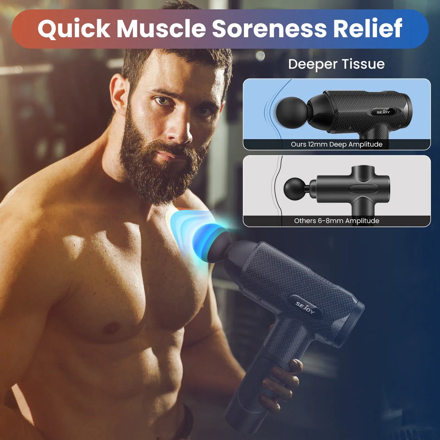 10 Speed Massage Gun