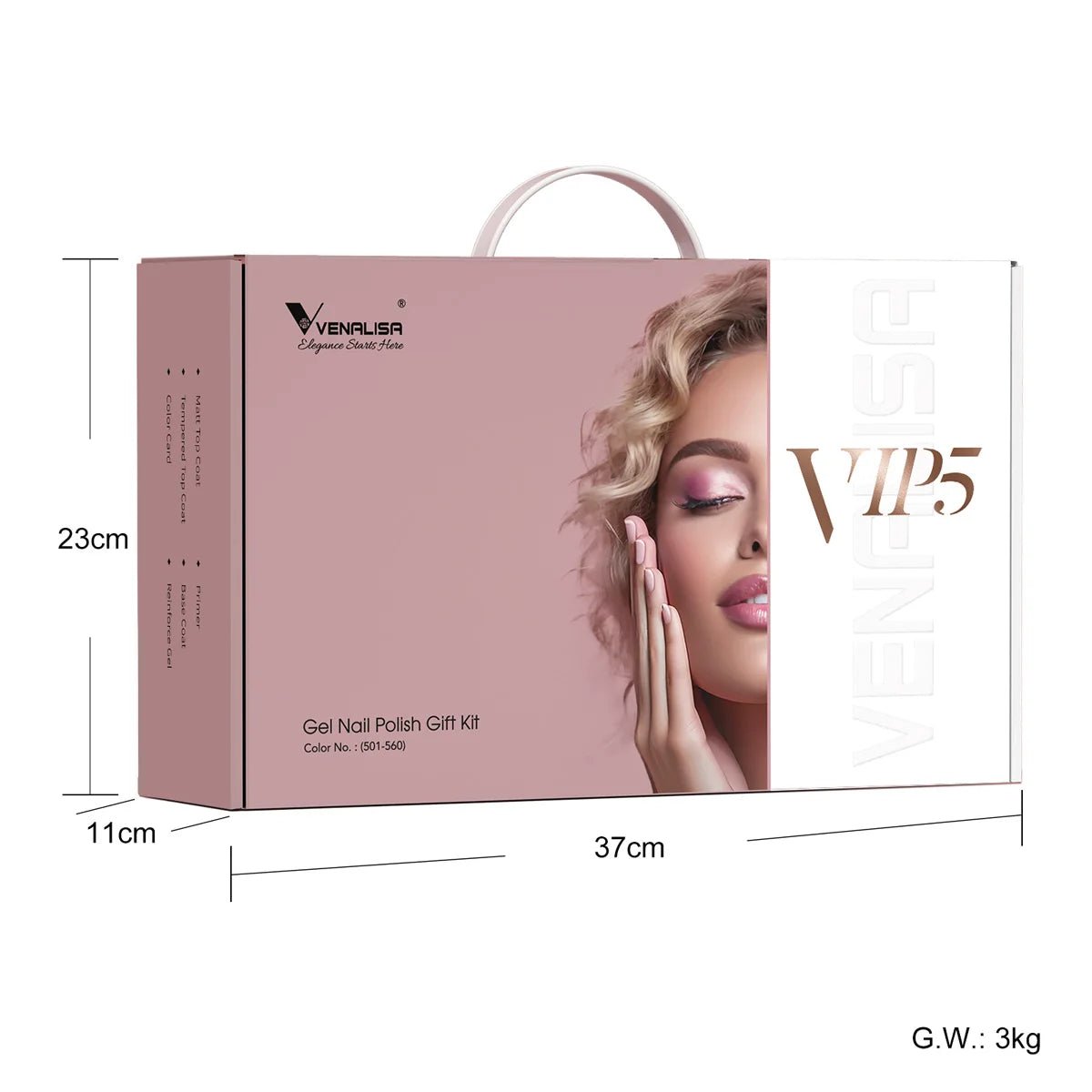 VIP5 Kit Nail Gel Polish