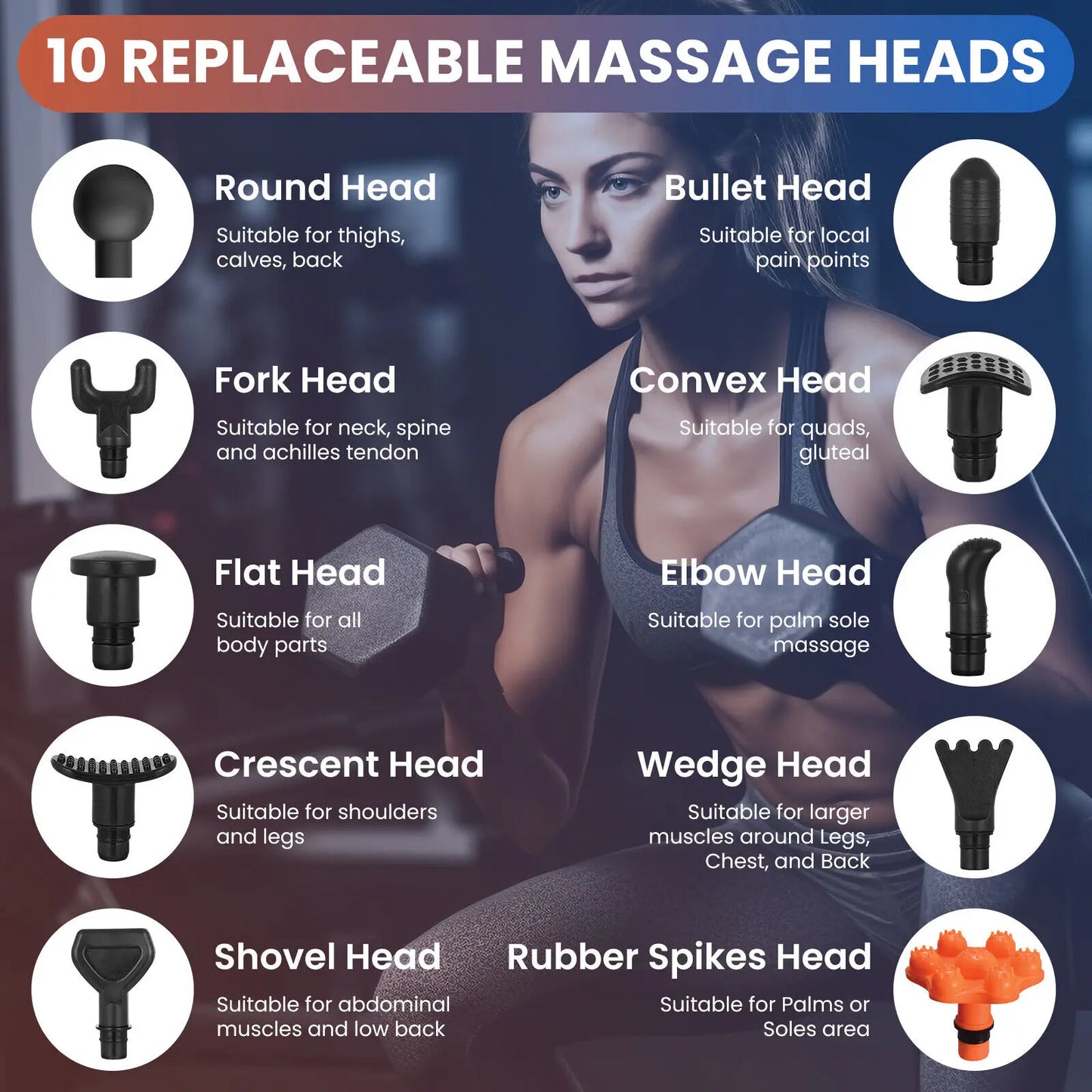30 speeds Massage Gun