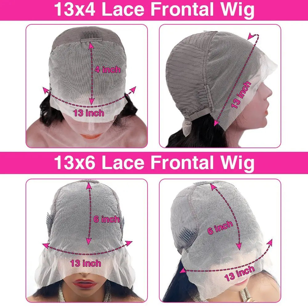 Highlight Colored Body Wave Wig Human Hair Wig