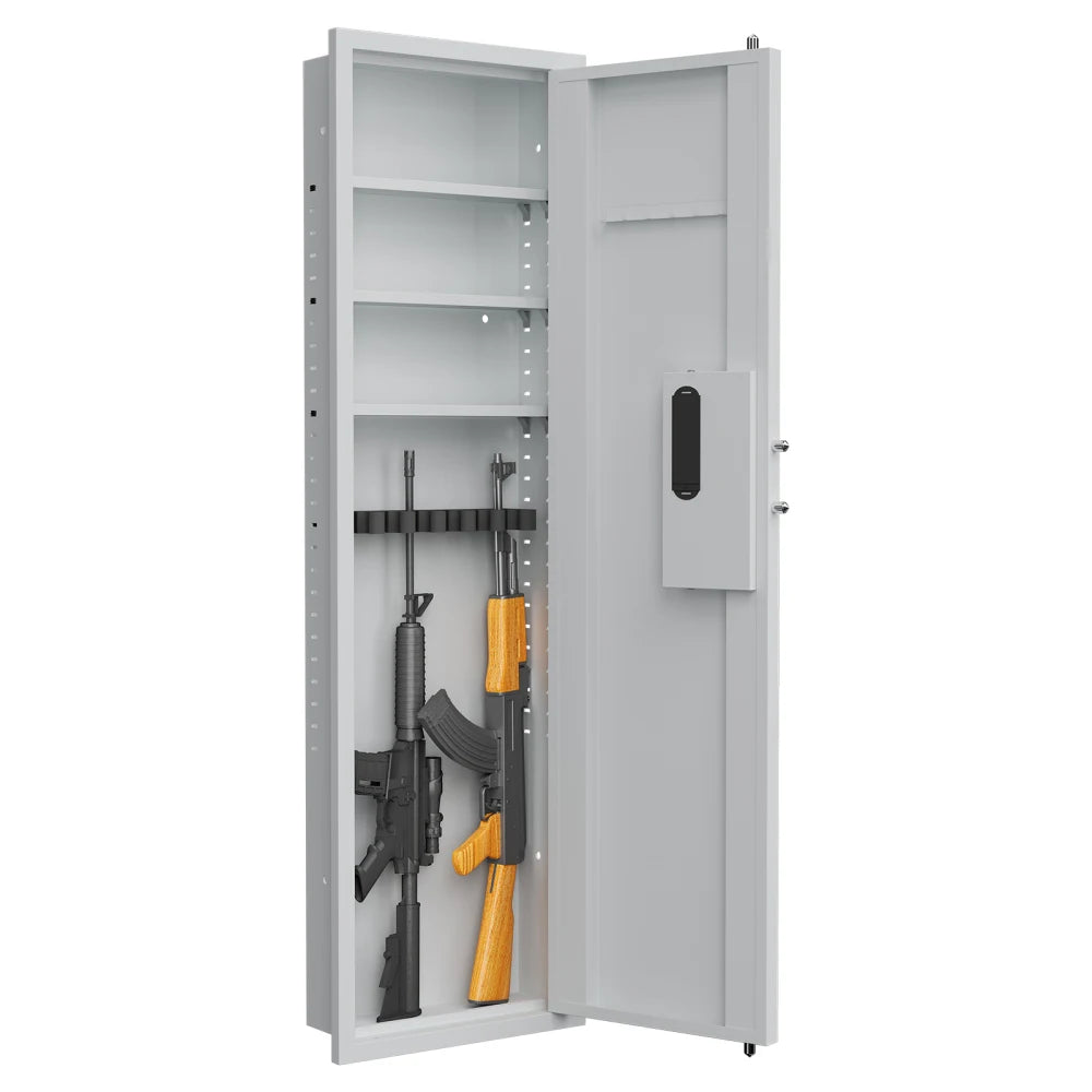 53" Fingerprint Touch Panel In-Wall Safe