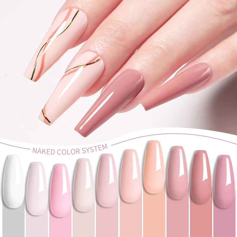 6Pcs/Set 7ML Gel DIY Nail Polish