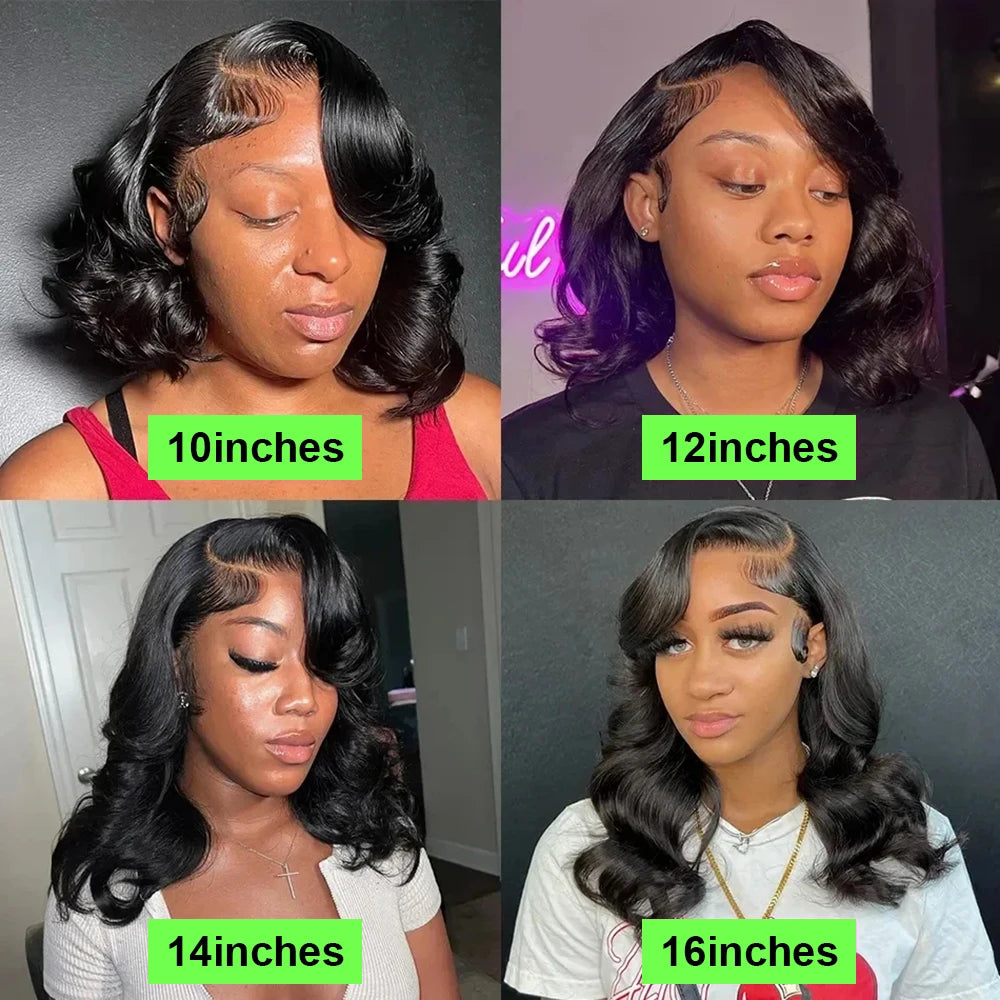 Pre Cut No Glue Glueless Wig Human Hair