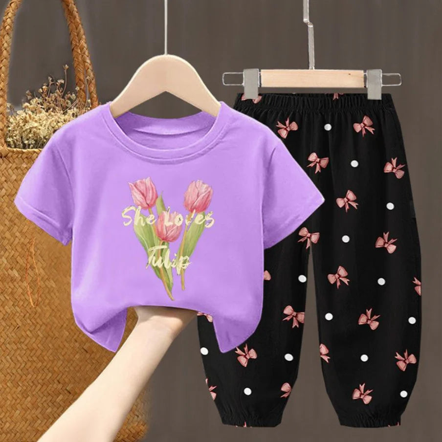 2PCS Baby Girl Clothes