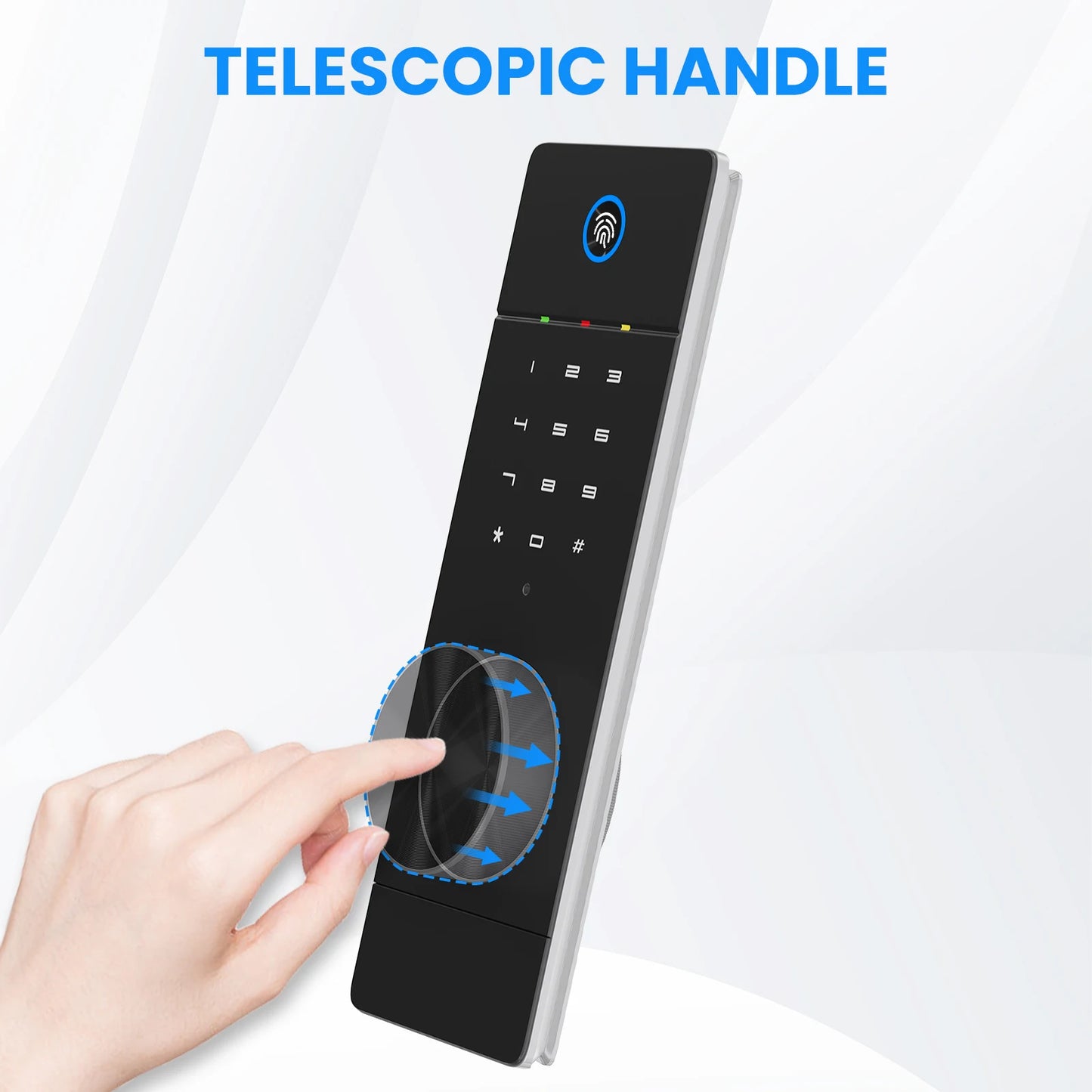 53" Fingerprint Touch Panel In-Wall Safe