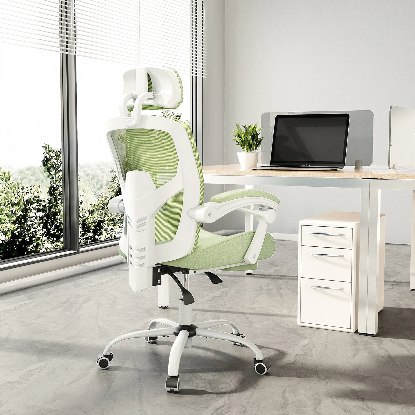 Reclining High Back Mesh Computer Chair