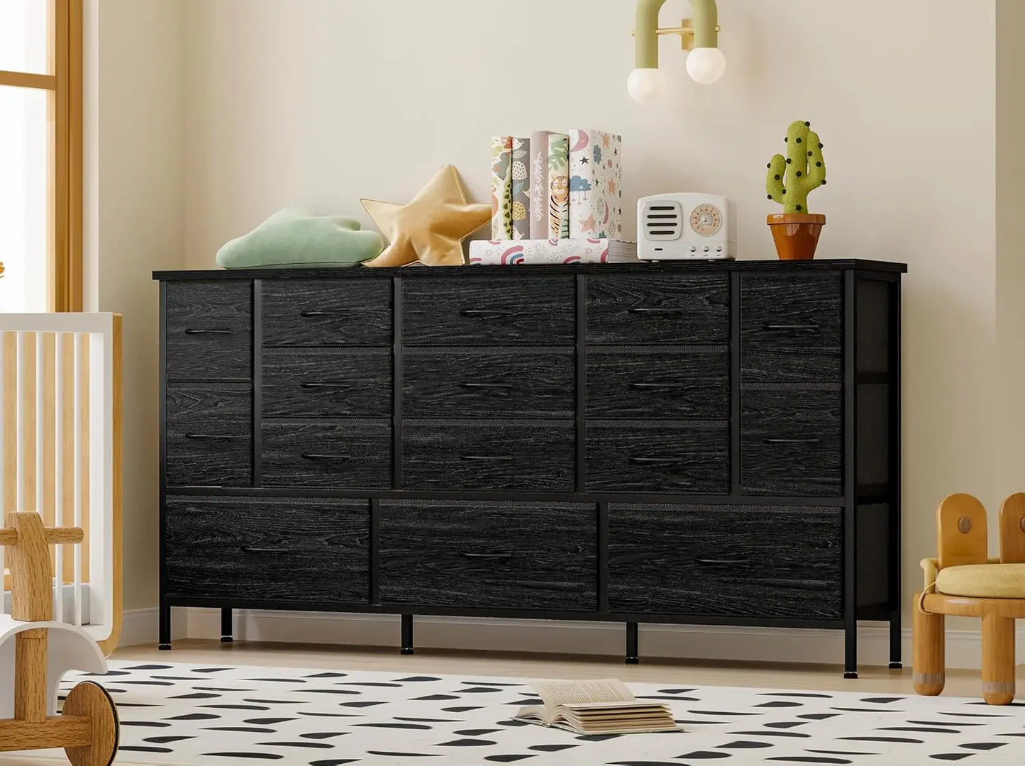 63.3”W TV Stand Dresser