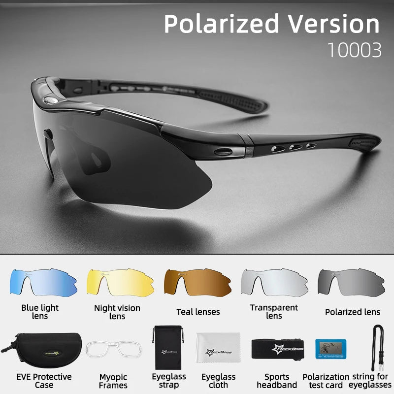 Polarized Sports Sunglasses