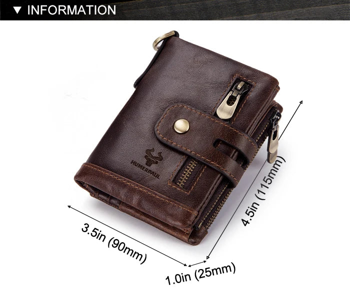Genuine Leather Wallet for Men