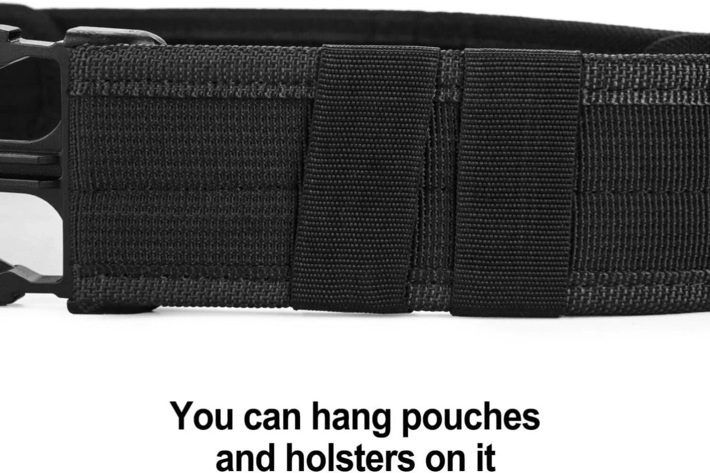 Tactical Belt Military Style Quick Release Buckle Belt
