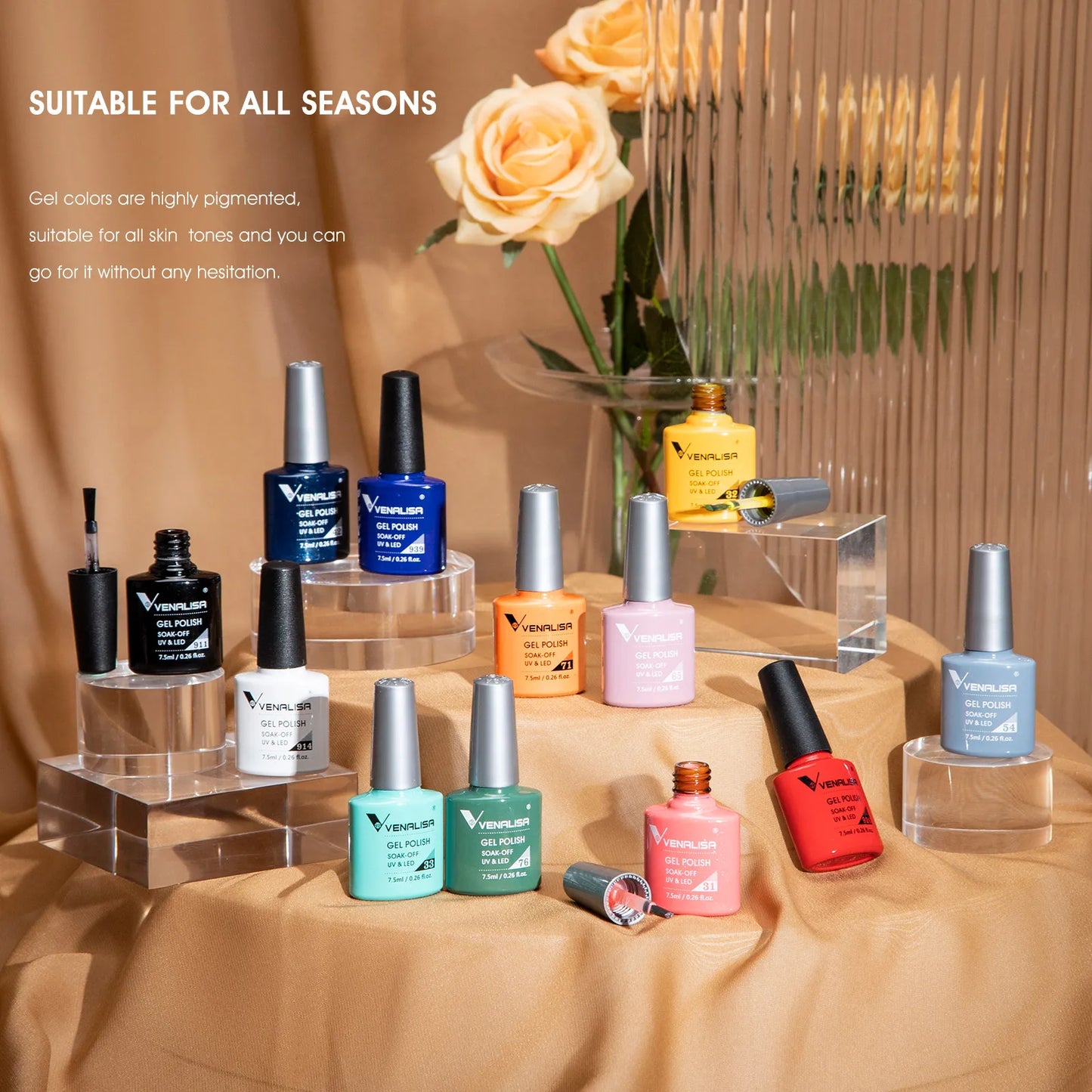 VIP5 Kit Nail Gel Polish