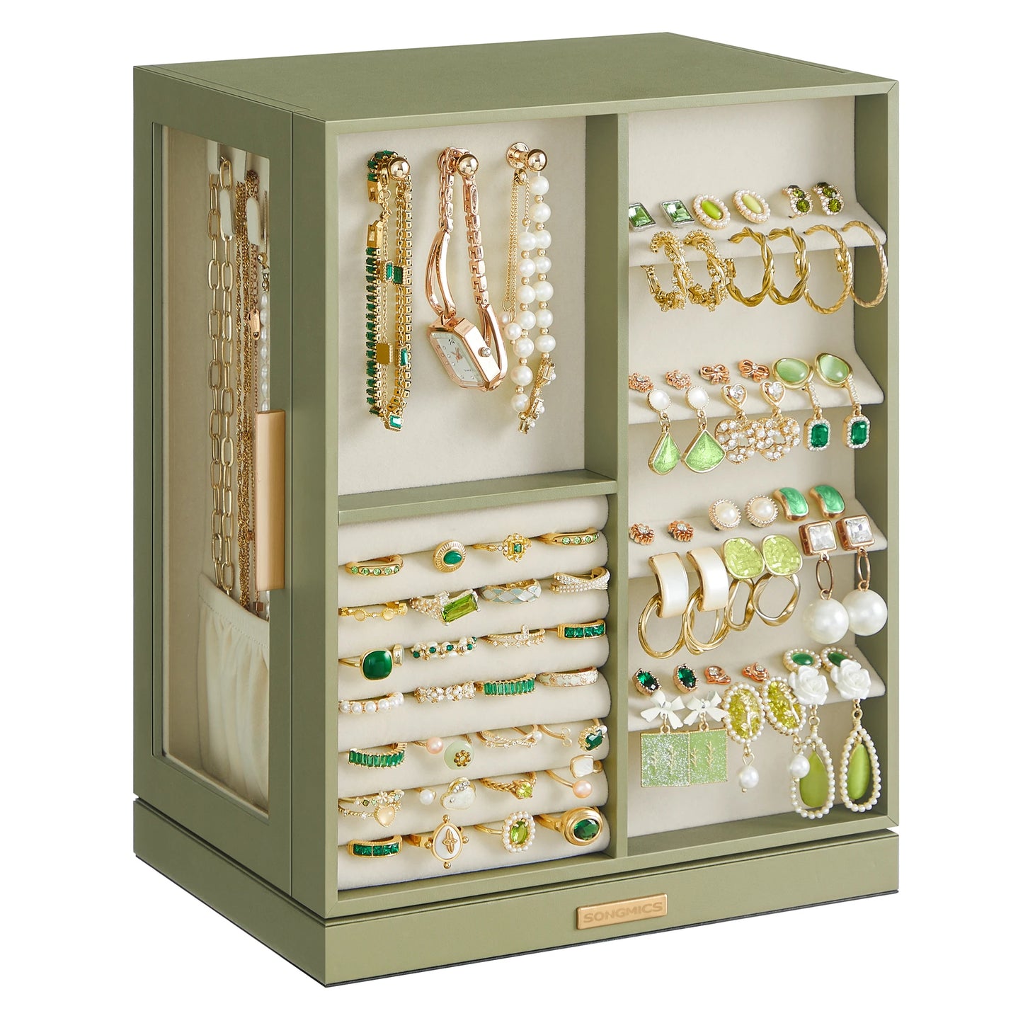 Box 360° Rotating, Jewelry Storage Case