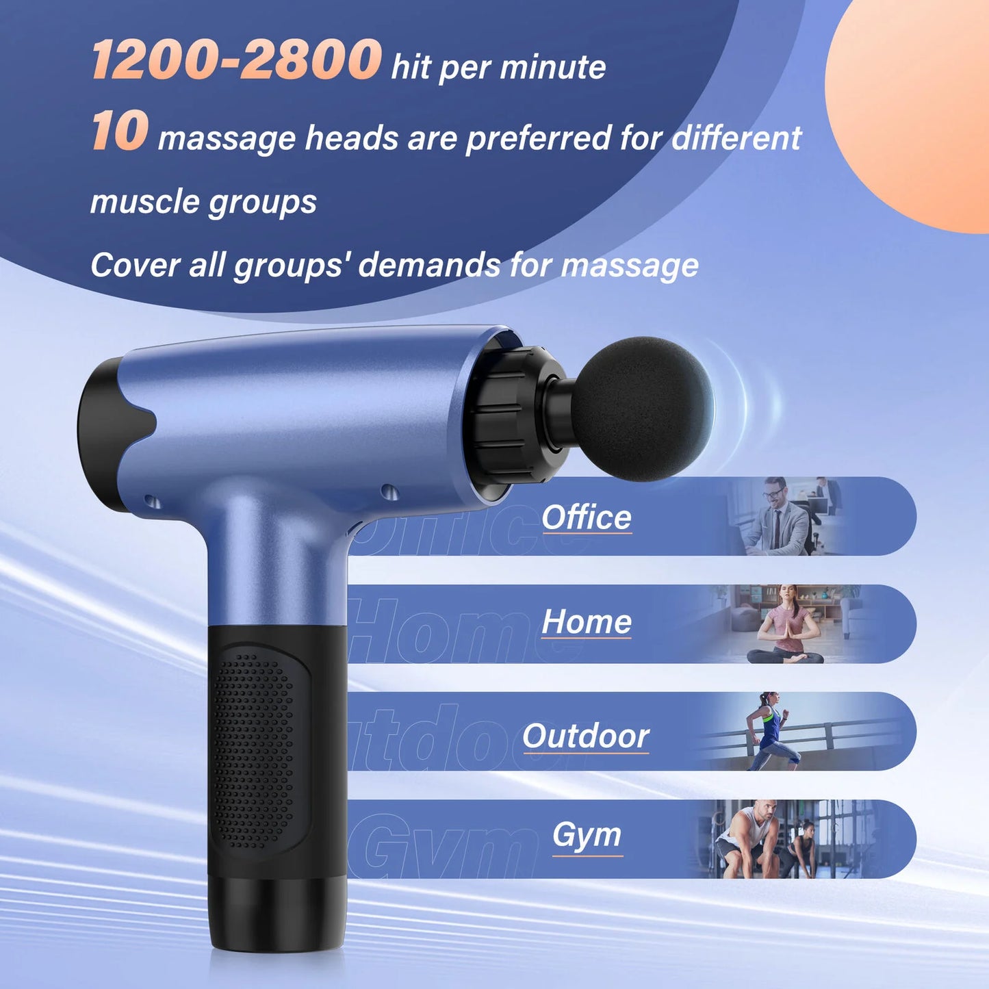 10 Speed Massage Gun