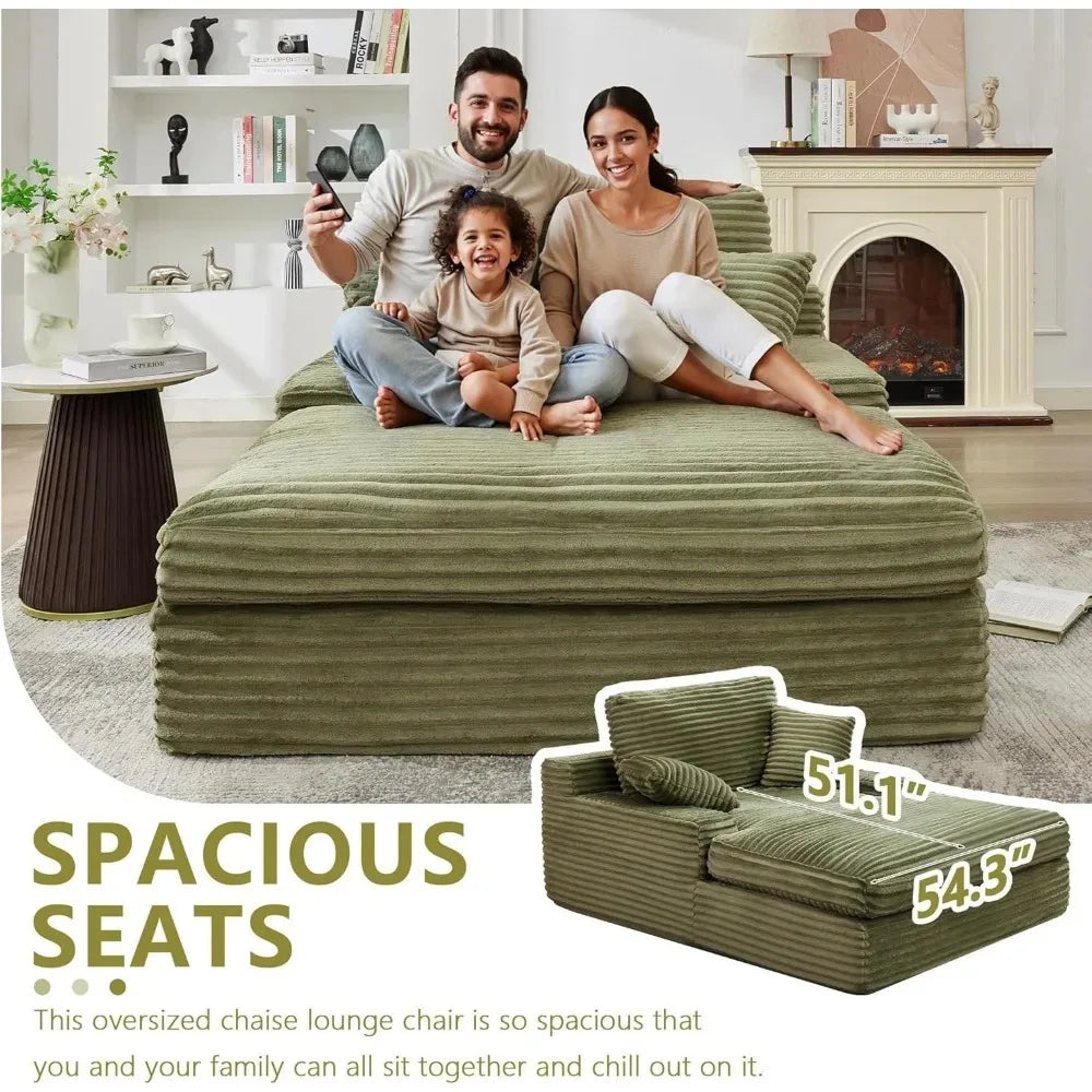 Oversized Chaise Lounge Sofa Chair