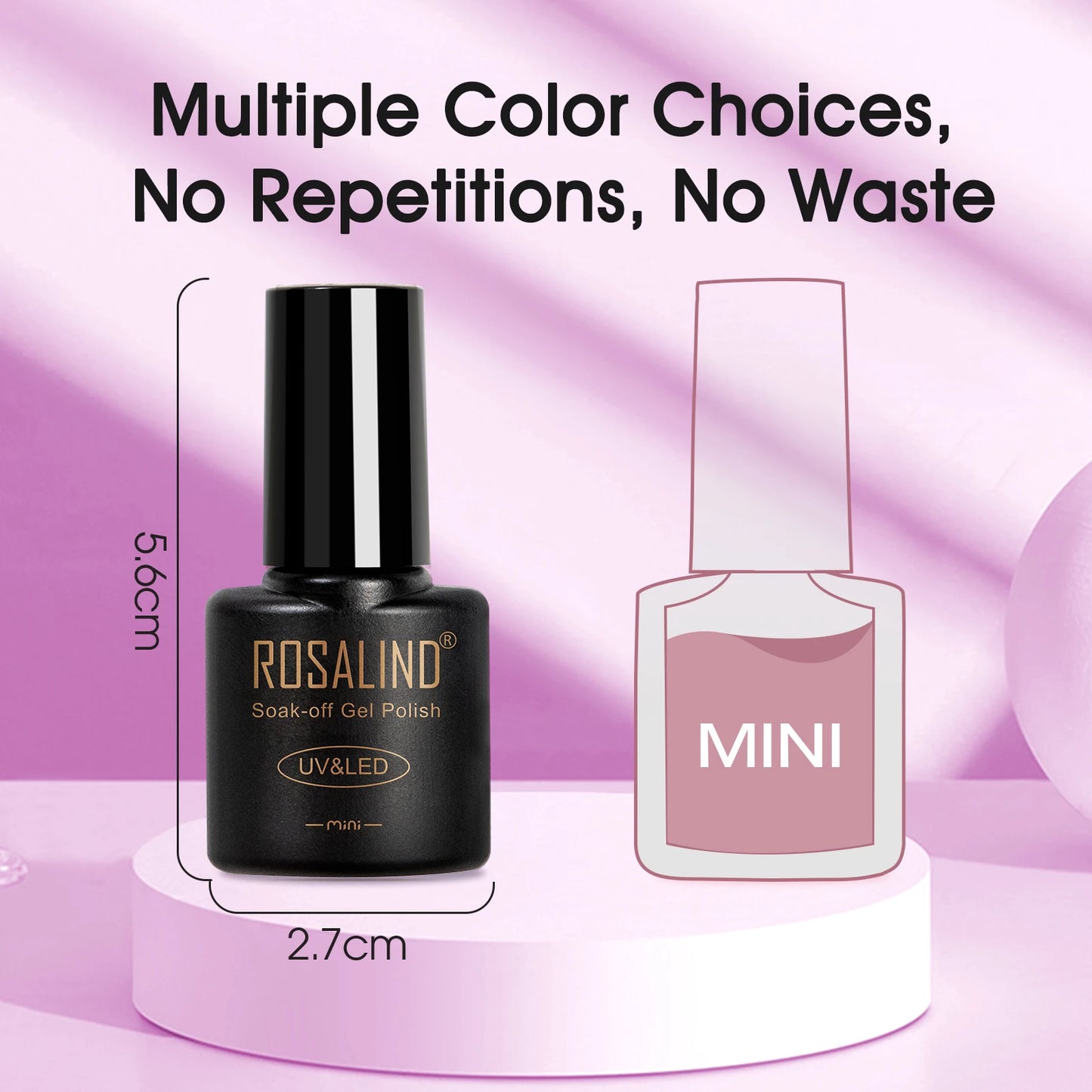24PCS Gel Nail Polish Set with Base