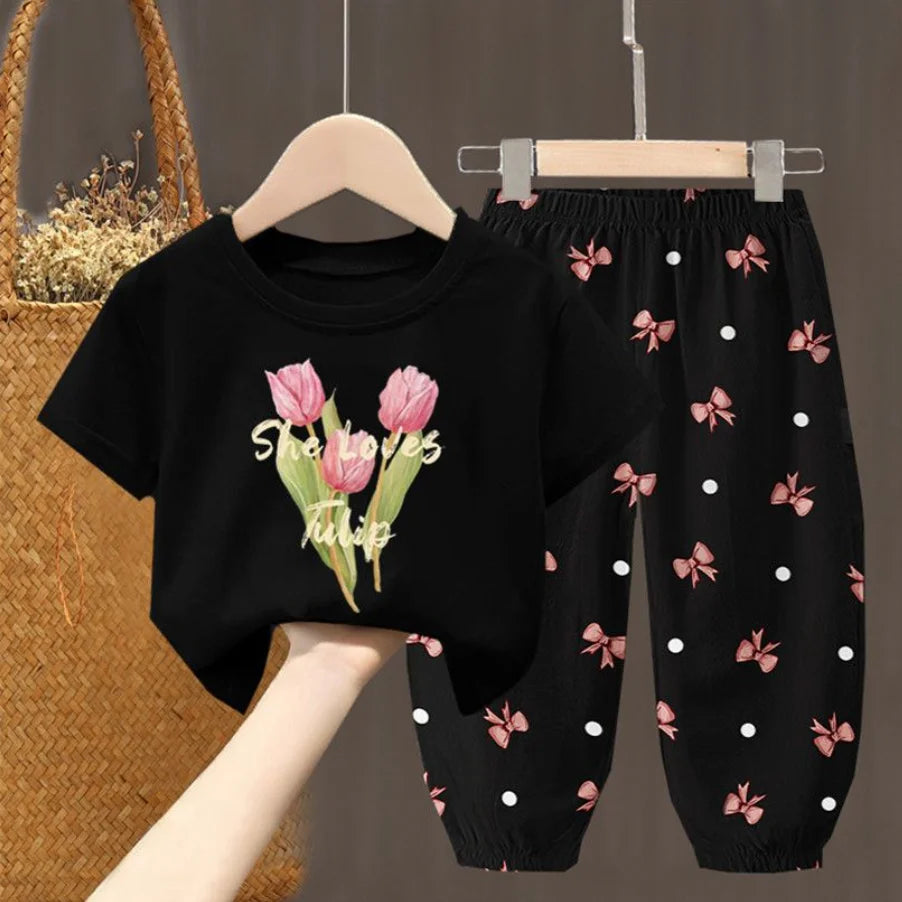 2PCS Baby Girl Clothes
