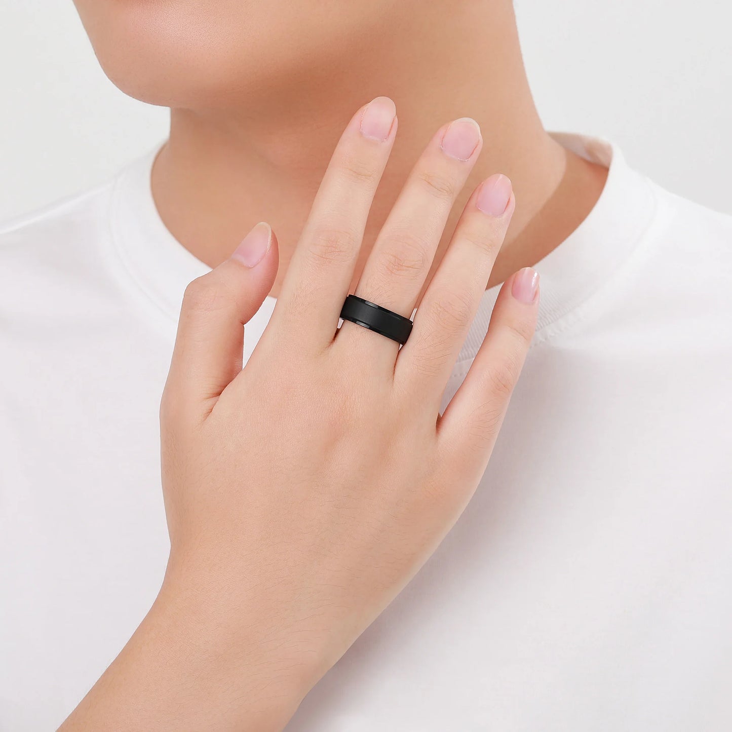 4 Pack Silicone Rings for Him