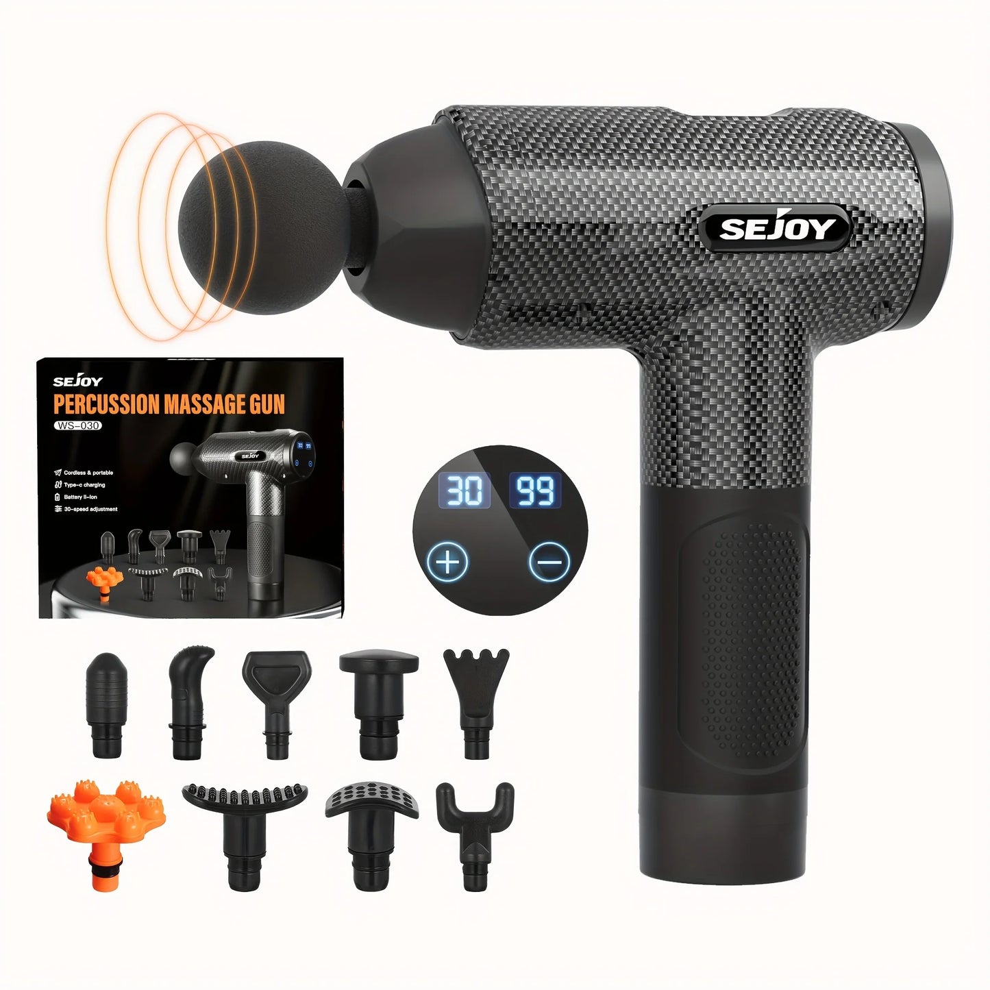 10 Speed Massage Gun