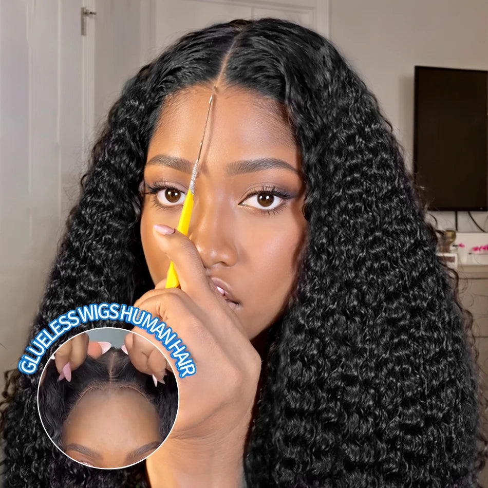 Xcurly Loose Deep Wave Glueless Ready to Wear Lace Closure Wig