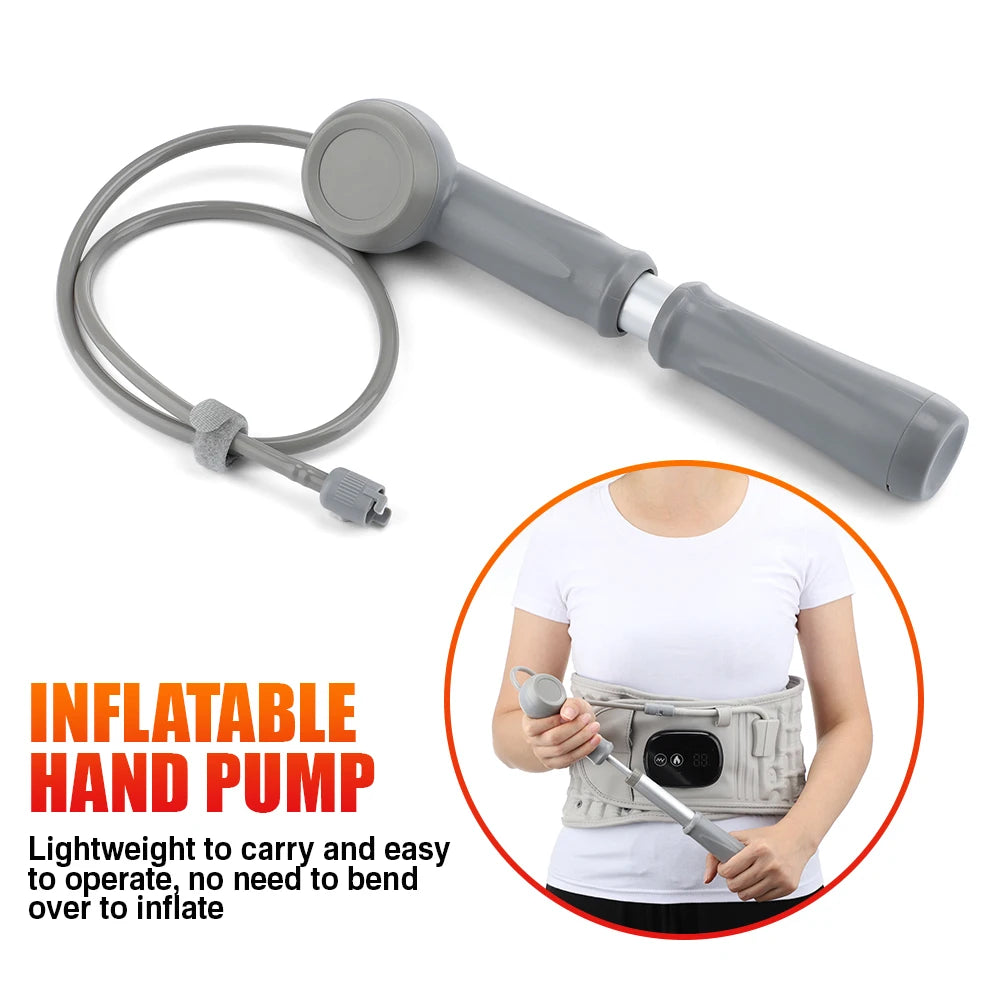 Decompression Heated Vibration Massage Waist Belt